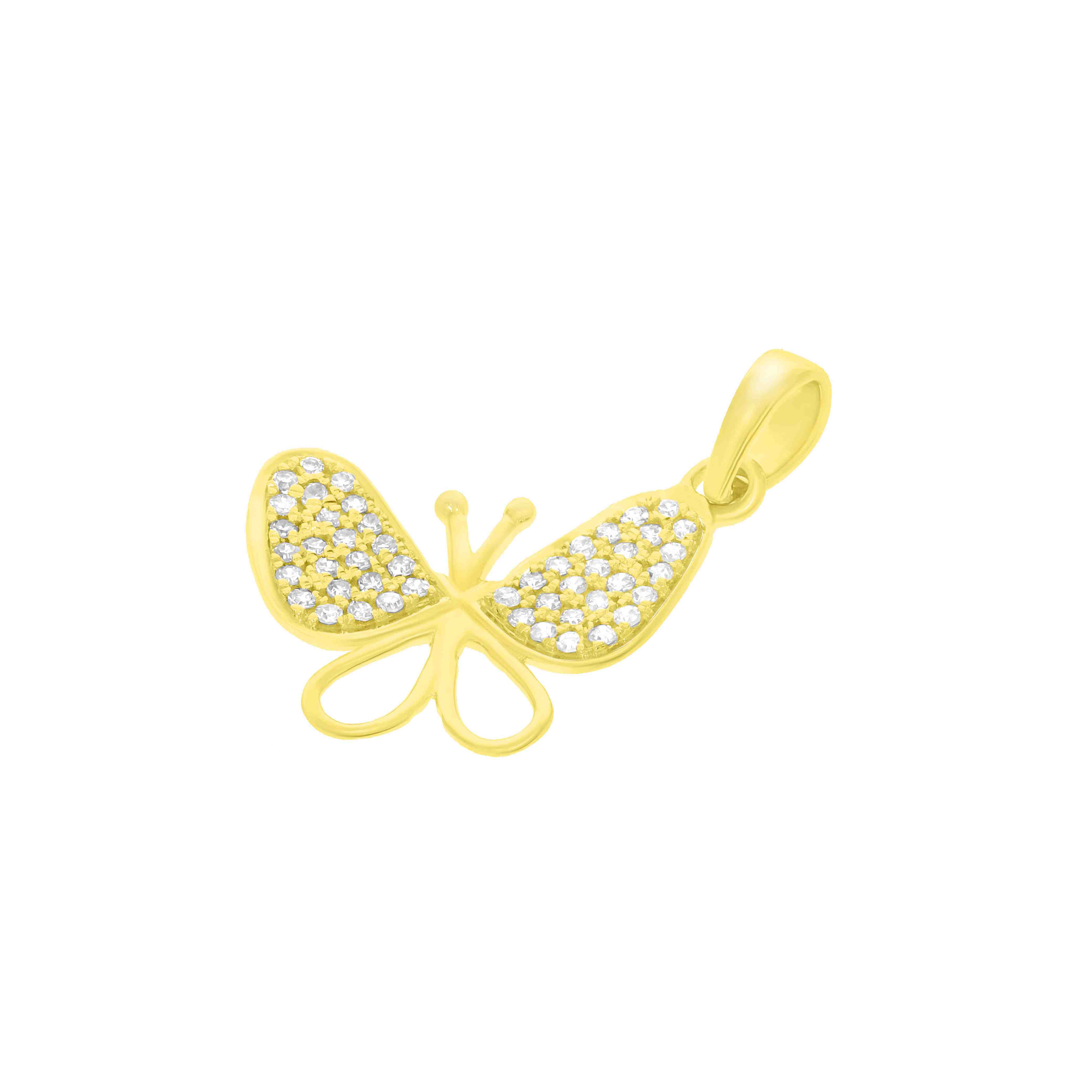 Butterfly Pendant PD31083A